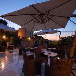 Enjoy roman sunsets from our terraces